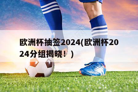 欧洲杯抽签2024(欧洲杯2024分组揭晓！)